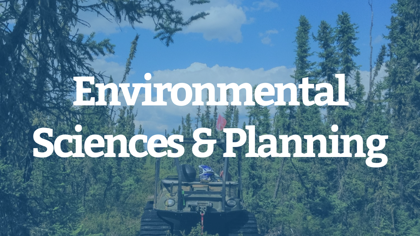 Environmental Sciences & Planning